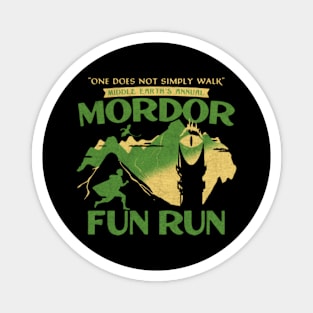 Marathon Mordor Fun Run Magnet